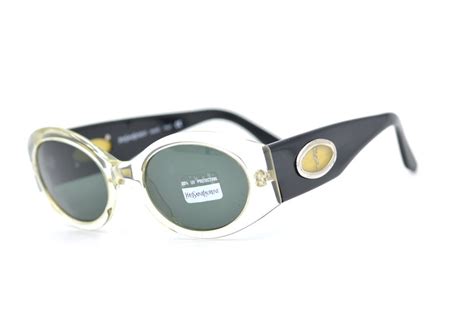 ysl 6554 sunglasses white|Vintage Yves Saint Laurent YSL 6554 Y646 SMALL Sunglasses.